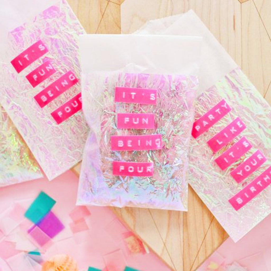 Glittery Bags for Party Bag Fillers