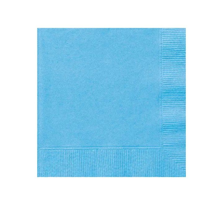 Powder Blue Cocktail Napkins » Muddy Boots Sleepover Parties