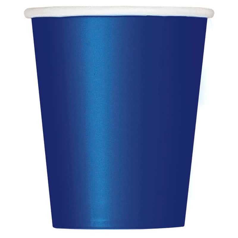 Navy Blue Cups 14pk 9oz
