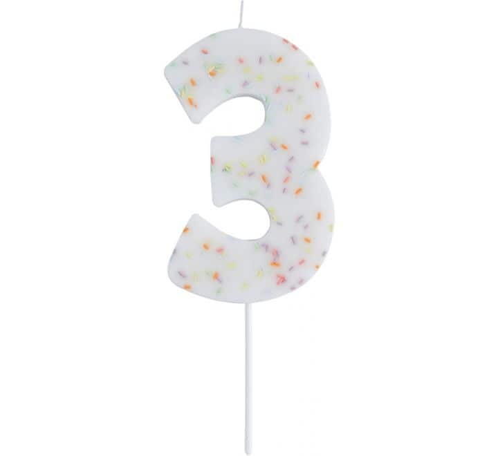 NO.3 GIANT SPRINKLE CANDLE