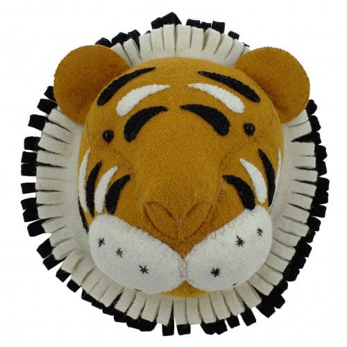 Tiger Head with Double Ruff (original)