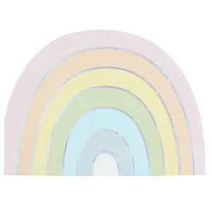 Pastel and Iridescent Rainbow Napkins